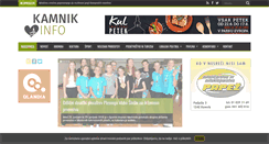 Desktop Screenshot of kamnik.info